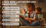 Neck Book Light Rechargeable LED