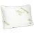 OAKOME® Bamboo Memory Foam Pillow – Hypoallergenic Bed Pillow with ADJUSTABLE Shredded Memory Foam for Sleeping – Pregnancy – Stomach – Back and Side Sleepers – Home – Hotel