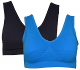 Outrip Womens Sports Bra Yoga Wireless High Impact Tops Seamless Plus Size Bra.