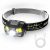 SGODDE LED Head Torch, 300 Lumens Super Bright USB Rechargeable Lightweight Mini Headlamp, 5 Modes Light, IPX6 Waterproof with Motion Sensor for Running, Jogging, Fishing, Camping, Hiking