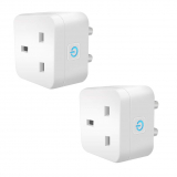 Smart WiFi Plug, YIROKA Mini Smart Outlet WiFi Socket 10 Amp with Timer Function, No Hub Required, Compatible with Alexa Echo & Google Assistant, White FCC ETL Certified.