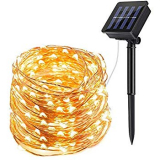 Solar Fairy Lights Outdoor,ECOWHO 200 LED Solar Powered Garden String Lights 72ft Copper Wire Fairy Lights Waterproof Outside Lighting for Patio Yard Party Tree Christmas