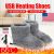 SSUPLYMY Christmas Boot Men Women Winter Plush Elactric Interface Hiding Washable USB Charger Shoes