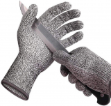 Suzaku Anti-cut Gloves Cut Proof Stab Resistant Kitchen Work Safety Gloves Gripper