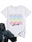 T Shirt Women Funny Colorful