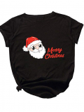 T Shirts Womens Fun Christmas Print