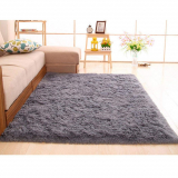 Tauser Household Super Soft Faux Fur Rug for Bedroom Sofa Living Room Area Rugs