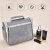 UBAYEE Hanging Toiletry Wash Bag for Men and Women, Grey