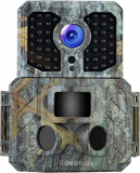 Udream Wildlife Trail Camera 1080P 16MP Trail Game Camera Motion Activated Night Vision 20m 120° Wide Angle Lens IP65 Waterproof Design for Wildlife Hunting and Home Security