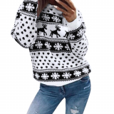 Ugly Christmas Sweater Top Sweatshirt for Ladies