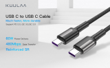 USB C to USB C cable 60W 2M zinc alloy contrast color