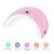 UV Gel Nail Lamp Pink Gel Polish Dryer Machine 36W Fast Curing Led Gel Nail Lamp for Fingernail Toenail UV Led Lamp with 3 Timer 30s/60s/90s-Mobray (Pink)