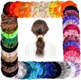 velvet hair scrunchies 50pcs