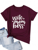 Wife Mom Boss T-Shirt