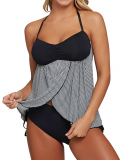 Women Halter Neck Tankini