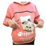 Womens Cute Pocket Sweatshirt