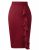 Womens Fishtail Pencil Skirt