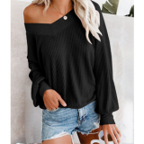 Womens V Neck Jumper