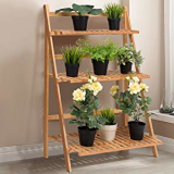 Wooden Plant Pots Stand 3 Tier Plant Stand