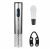 YOOYEE Electric Wine Opener Automatic Wine Corkscrew Bottle Openers Battery Operated Cordless Wine Opener Set with Foil Cutter Wine Pourer Stainless Steel Wine Cork Remover Party Christmas Gif